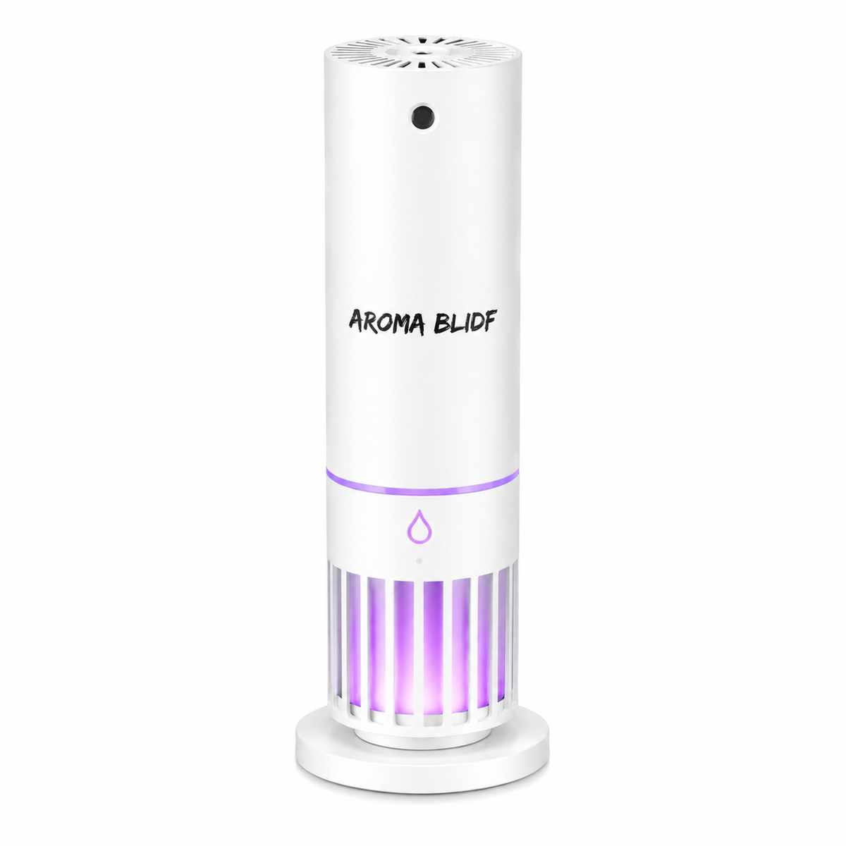 AROMA BLIDF Tower Car Aroma Diffuser with Essential Oil Mist and LED Light